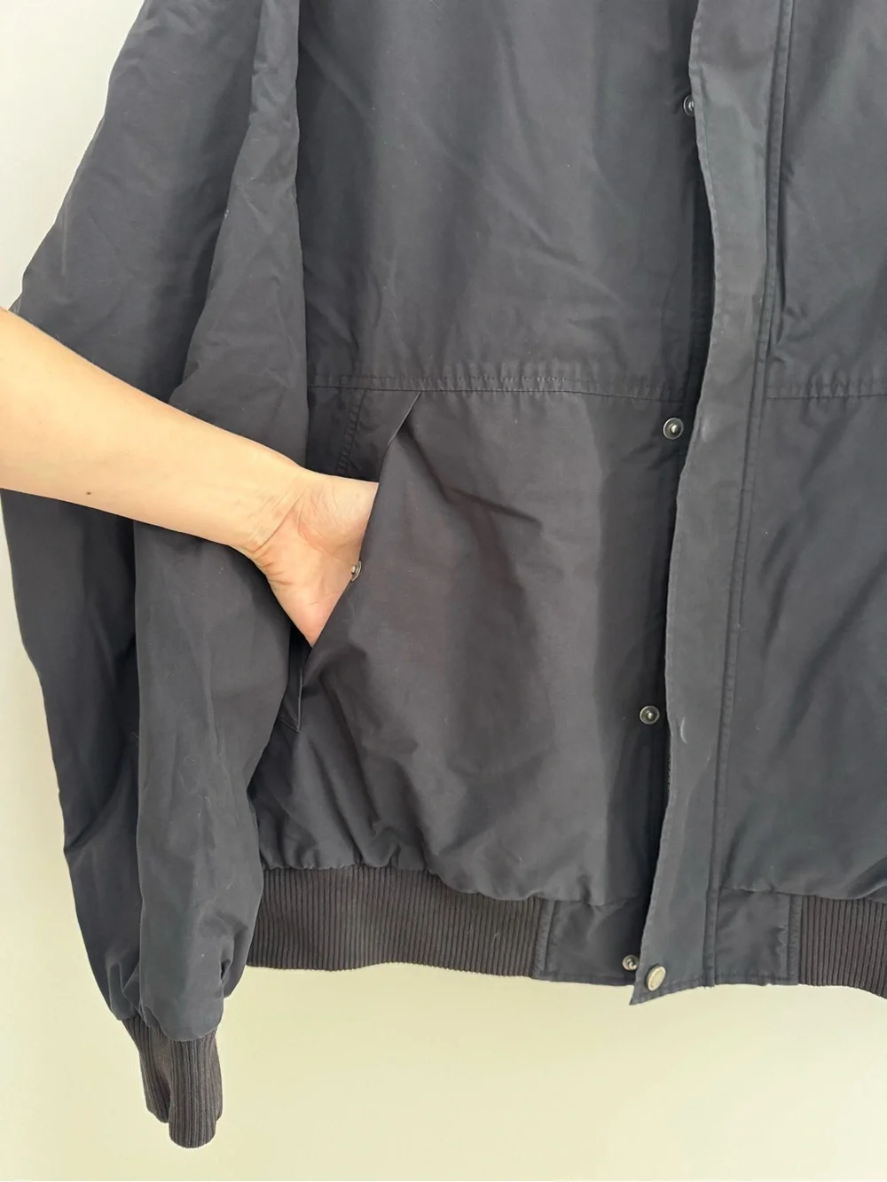 Polo Ralph Lauren Mens Fleece Lined Field Bomber Jacket Full Zip XXL Black